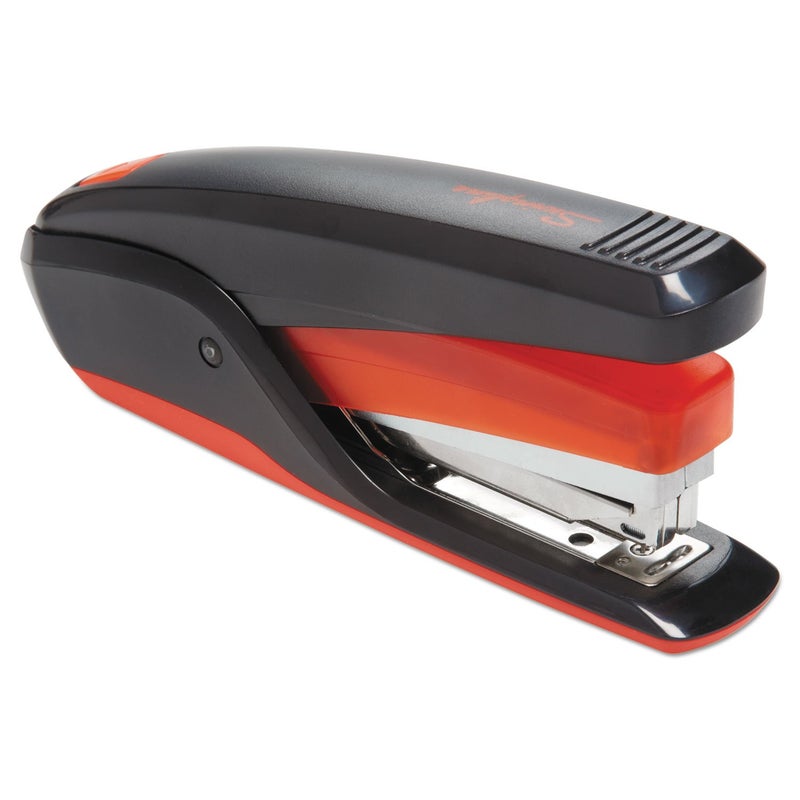 Swingline Stapler, Quick Touch Reduced Effort Stapling, Full Strip, 20 Sheets, Black/Red (S7064507) - Image 2